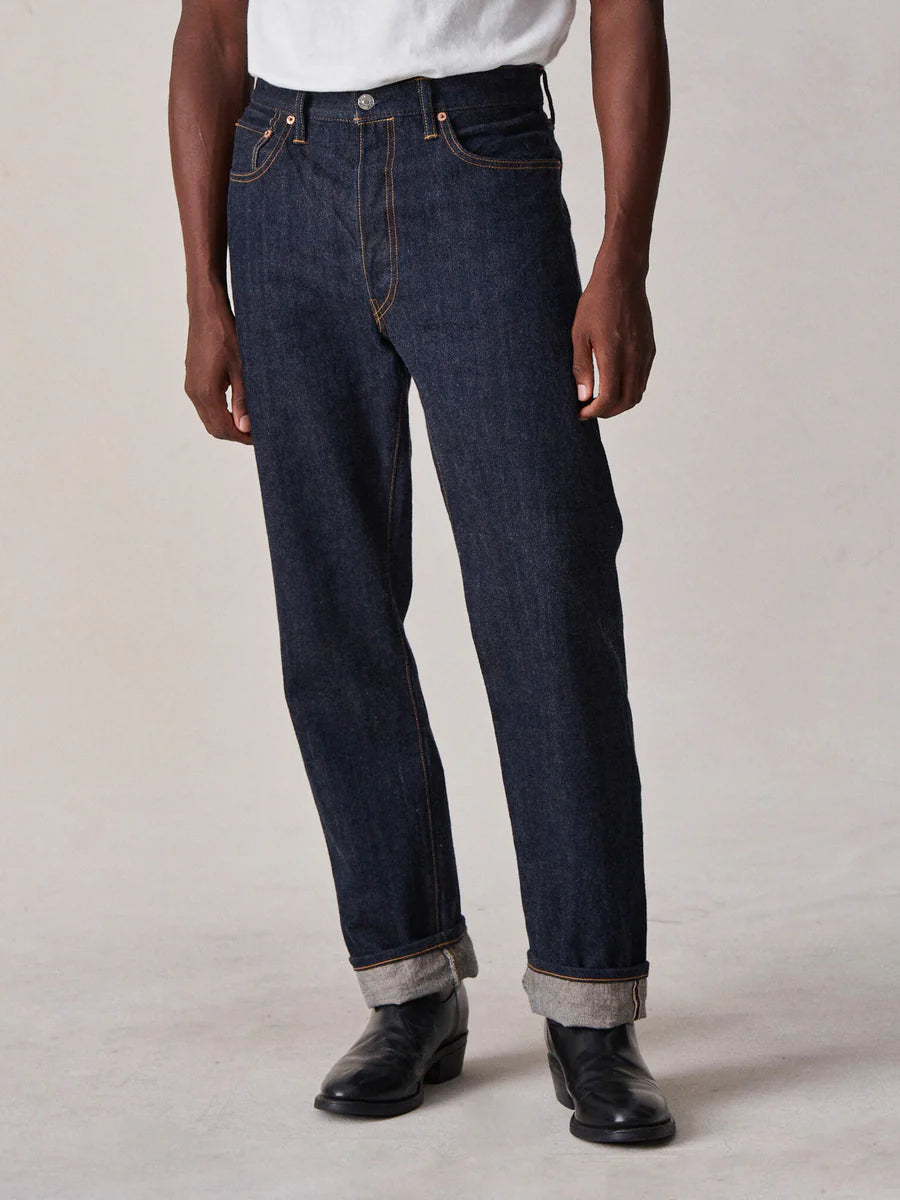 Japanese Loomstate Selvedge Full Saddle Jean