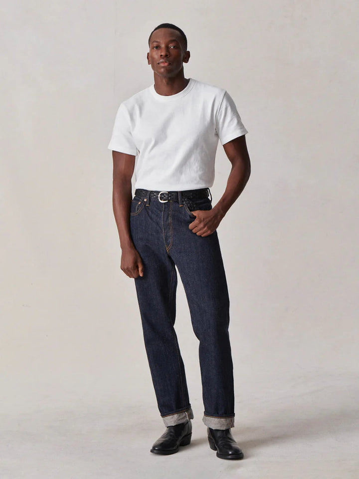 Japanese Loomstate Selvedge Full Saddle Jean