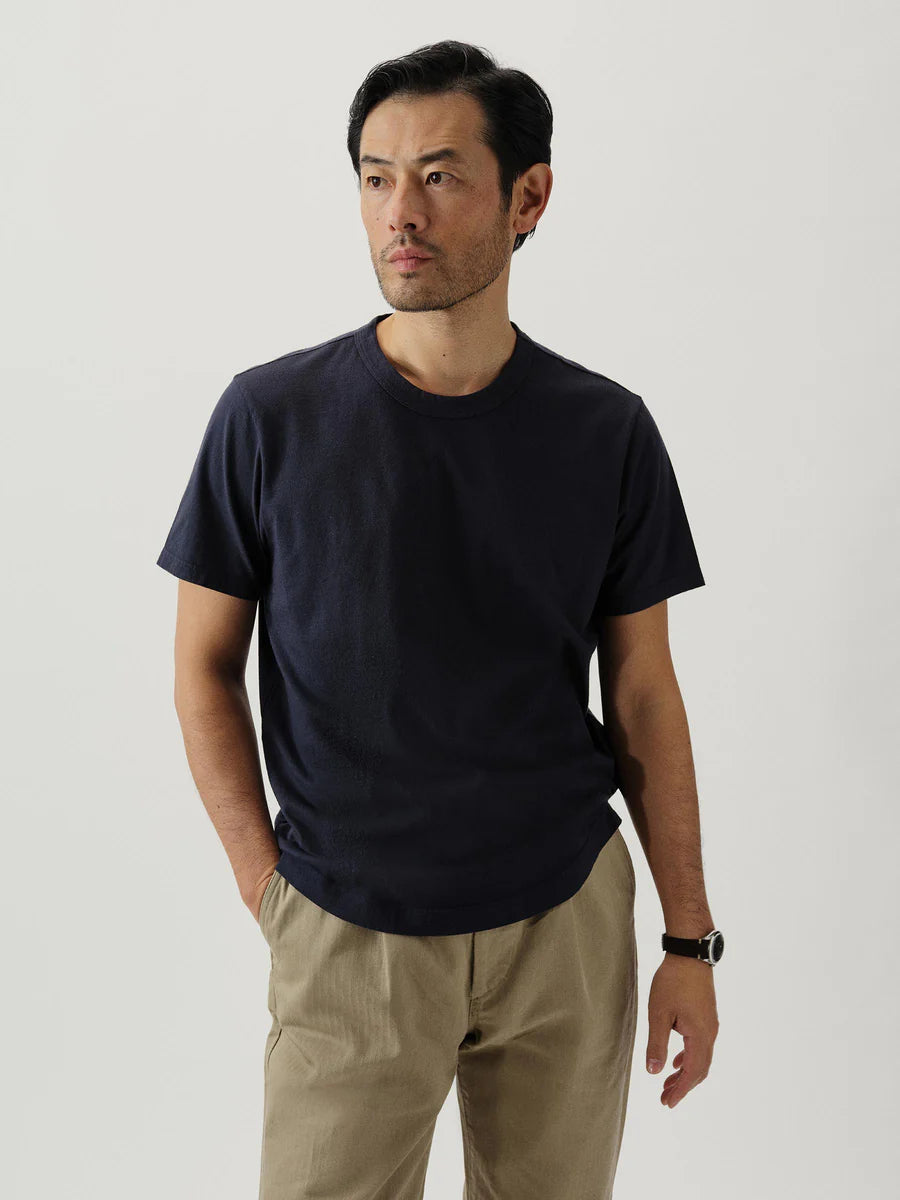 Pima Curved Hem Tee