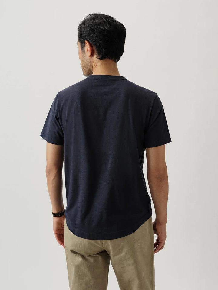 Pima Curved Hem Tee