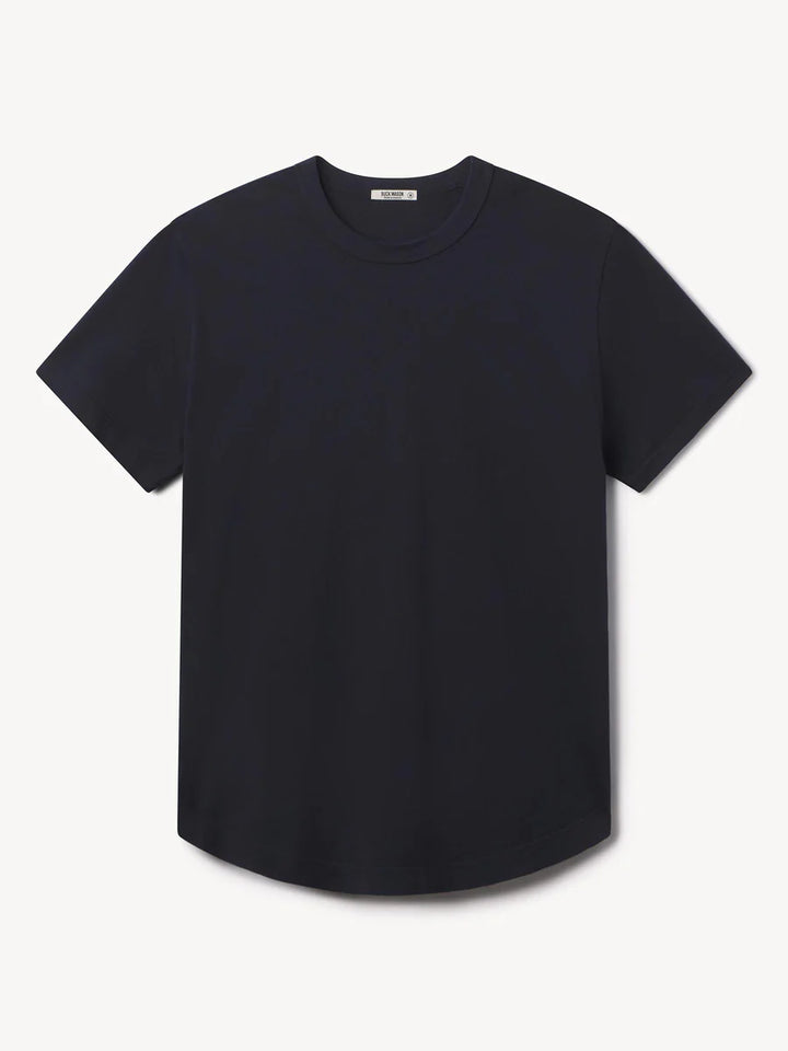 Pima Curved Hem Tee