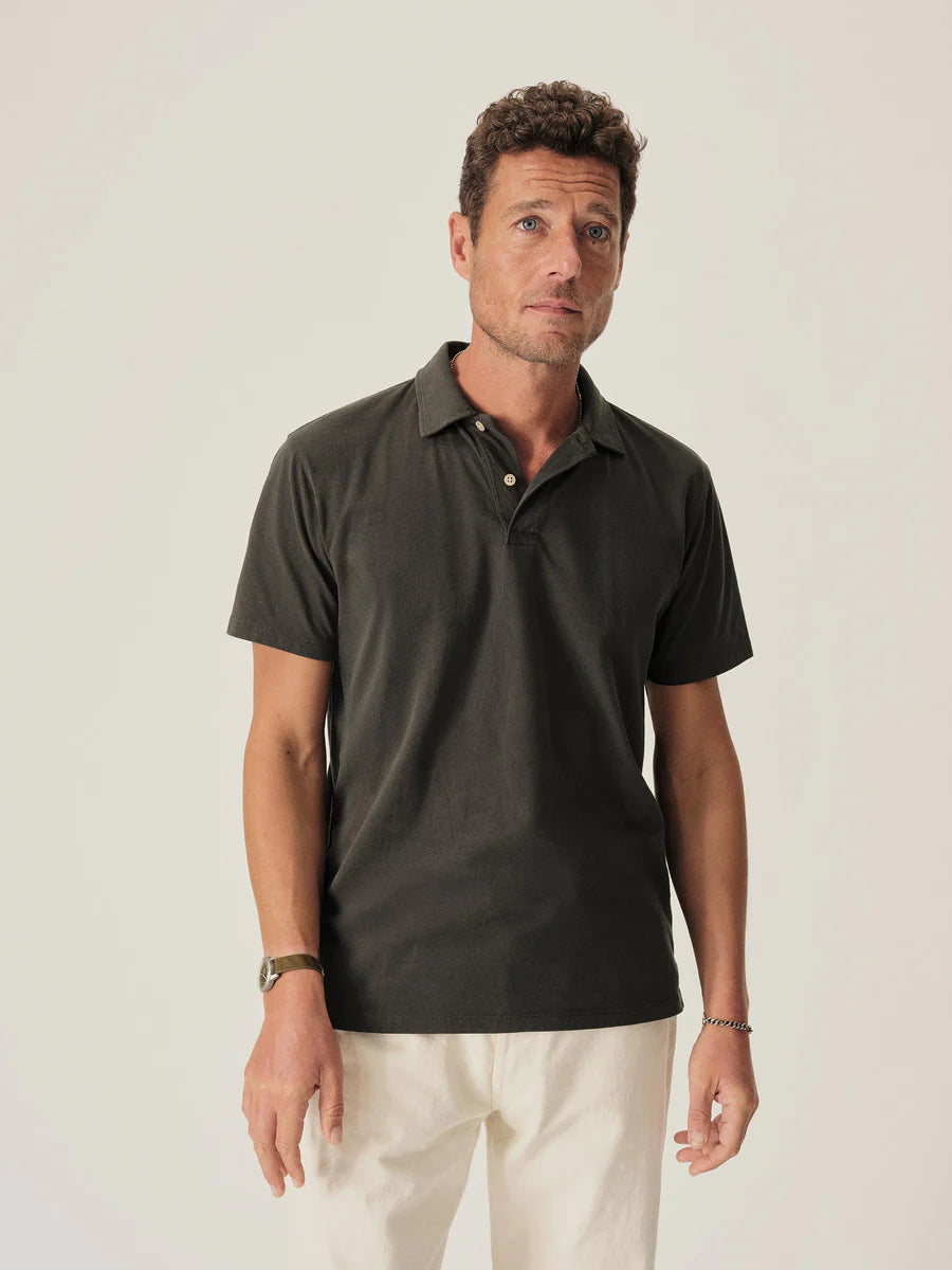 Sueded Cotton Polo