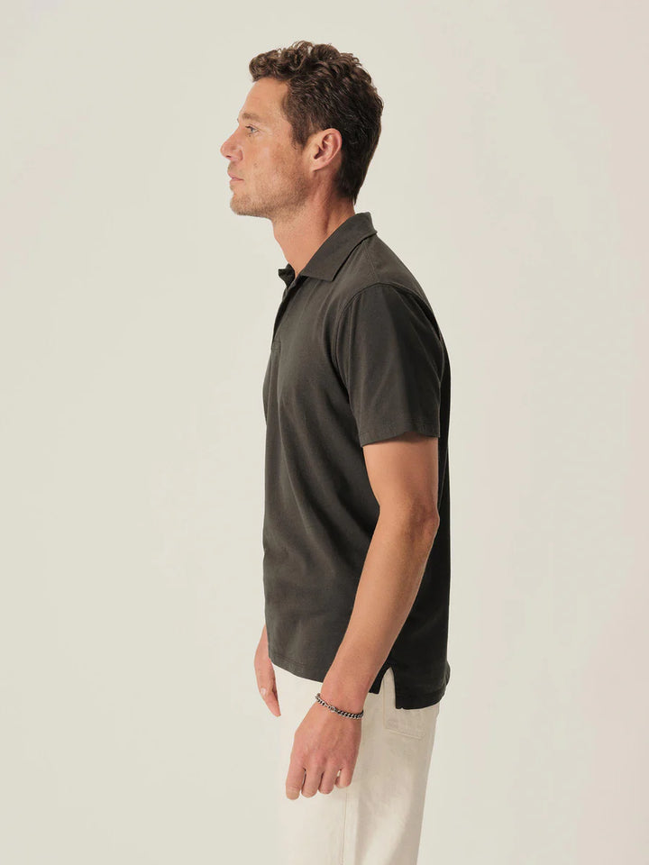 Sueded Cotton Polo