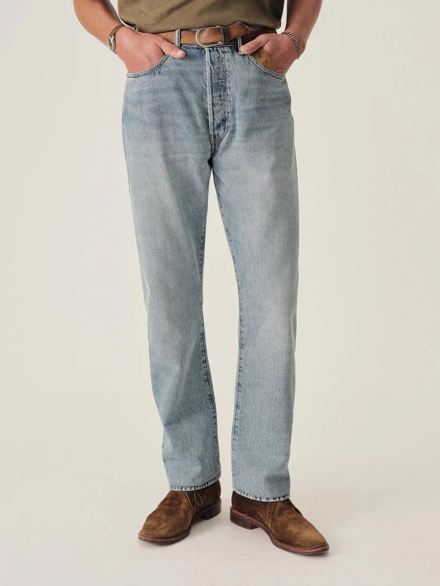 Japanese Denim Full Saddle Jean