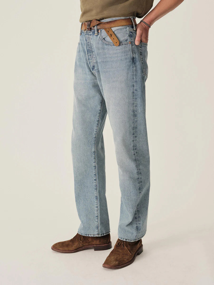 Japanese Denim Full Saddle Jean