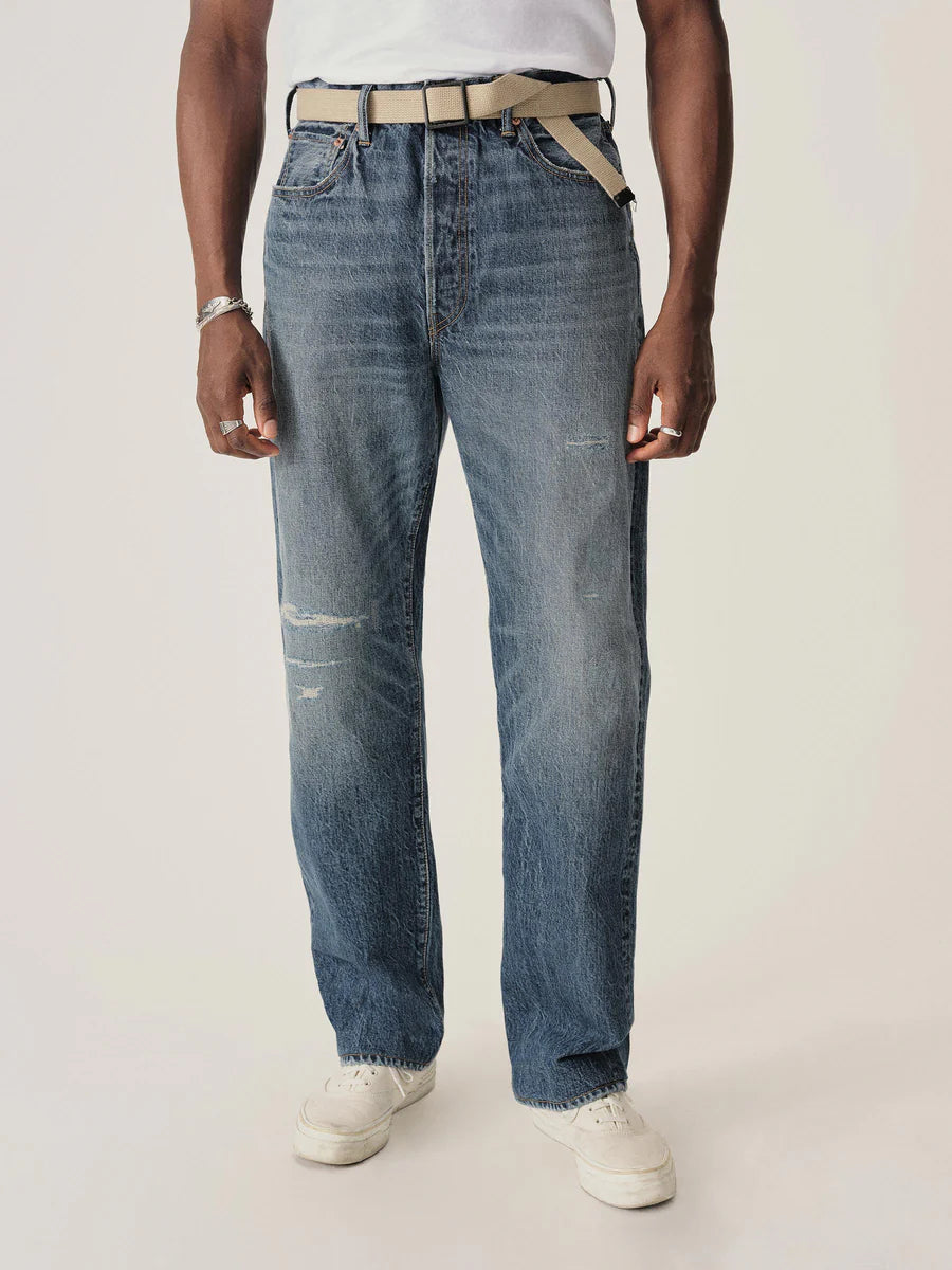 Japanese Loomstate Selvedge Full Saddle Jean
