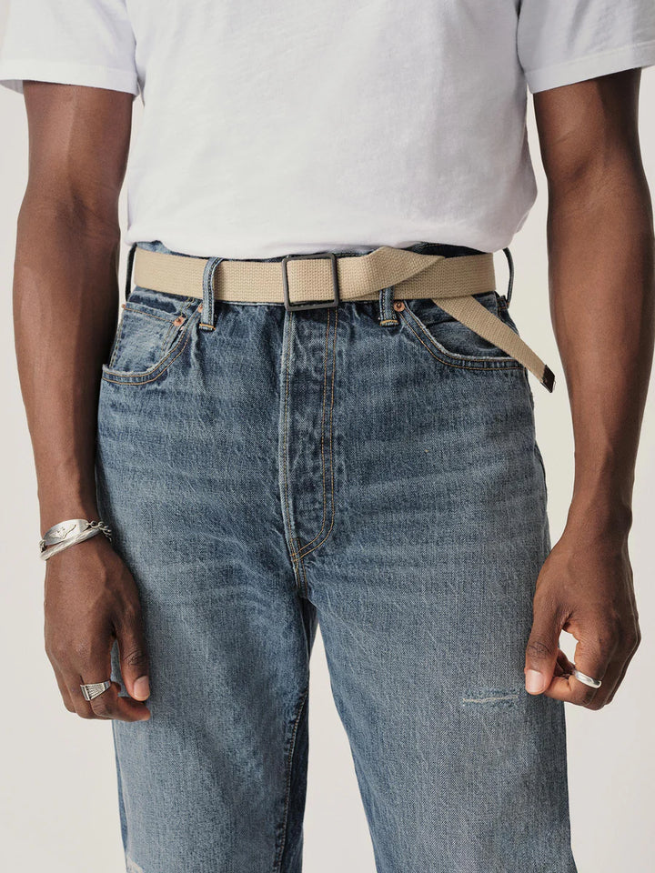 Japanese Loomstate Selvedge Full Saddle Jean