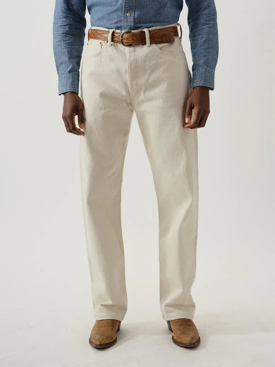 Japanese Loomstate Selvedge Full Saddle Jean