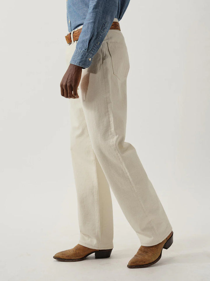 Japanese Loomstate Selvedge Full Saddle Jean