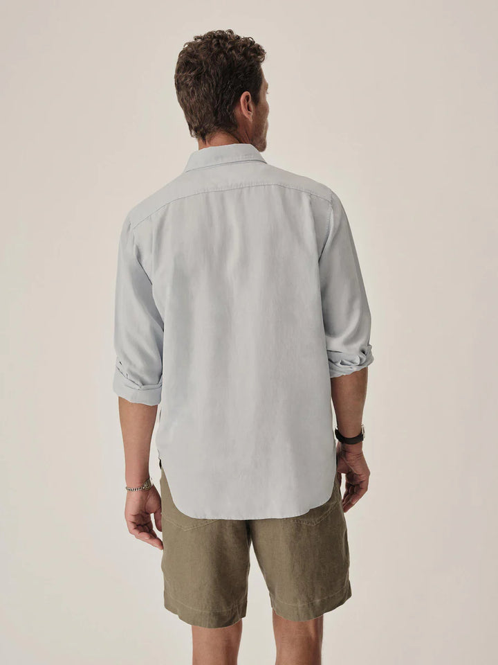 Draped Linen Lounge Lizard Shirt