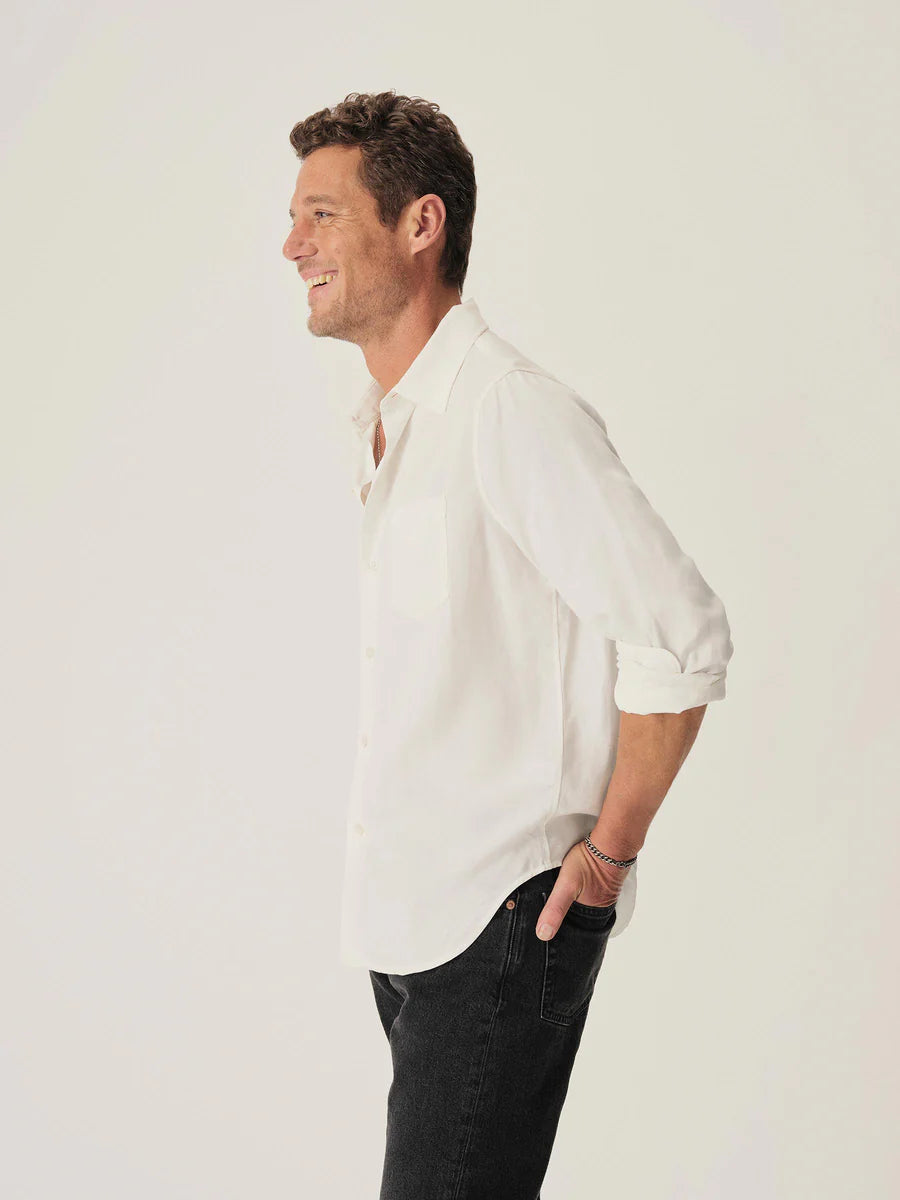 Draped Linen Lounge Lizard Shirt