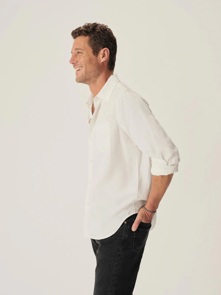 Draped Linen Lounge Lizard Shirt