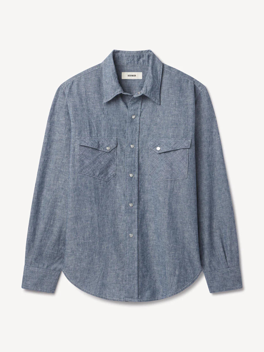 Linen/Cotton Pacific Drifter Western Shirt