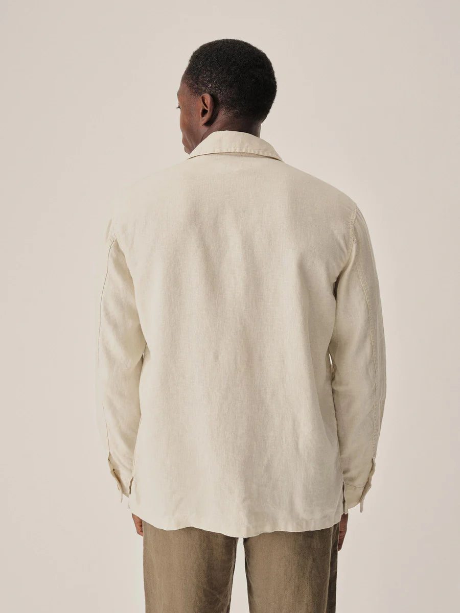 Loomed Linen P-43 Fatigue Shirt