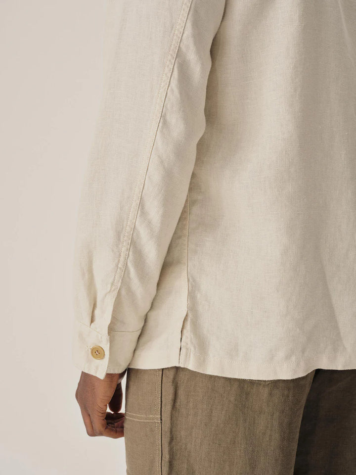 Loomed Linen P-43 Fatigue Shirt