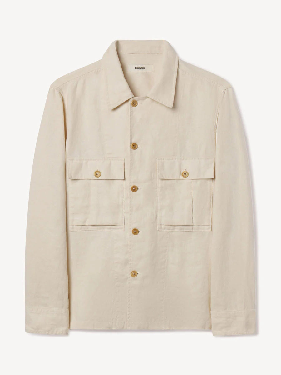Loomed Linen P-43 Fatigue Shirt