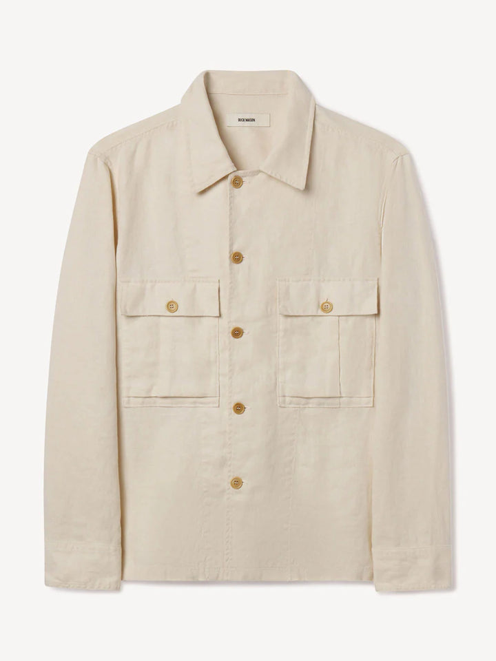 Loomed Linen P-43 Fatigue Shirt
