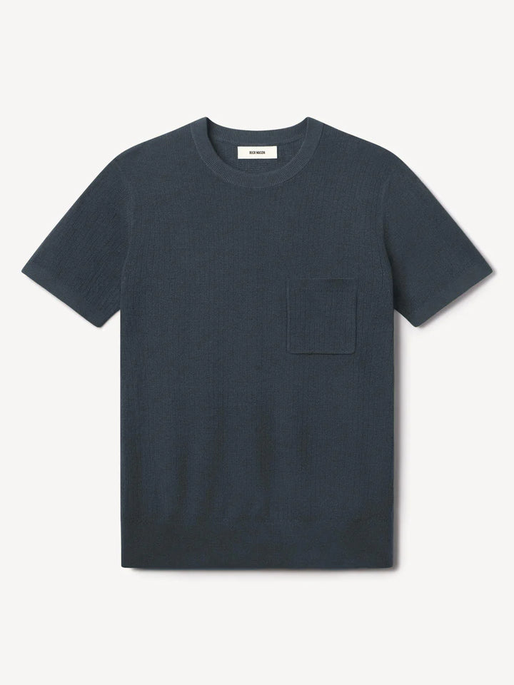 Yuma Hemp Rib Knit Pocket Tee