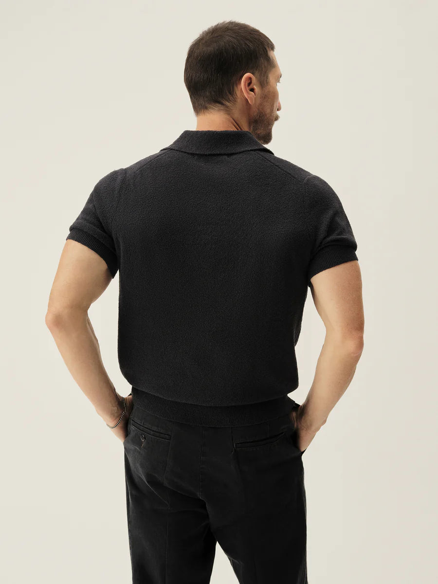 Cotton Loop Terry Polo