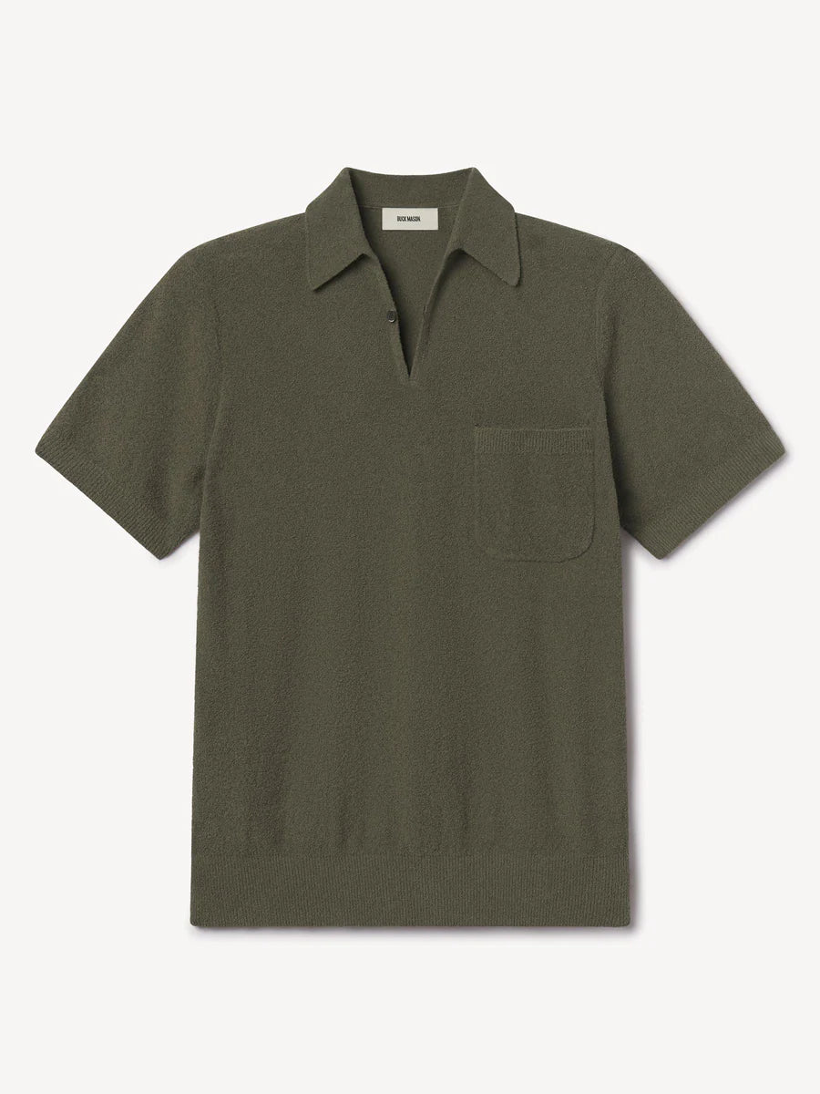 Cotton Loop Terry Polo