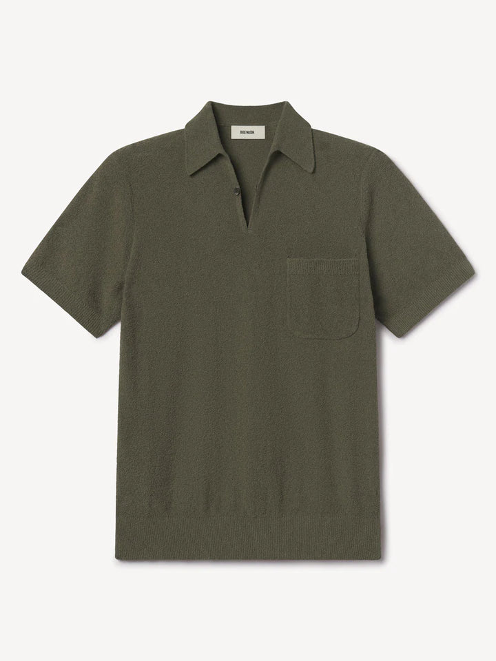 Cotton Loop Terry Polo