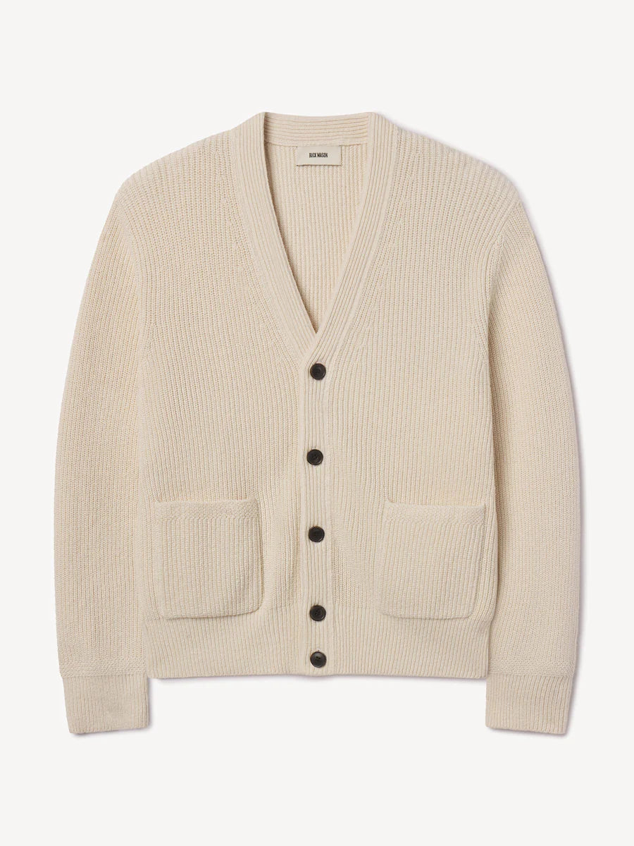 Seafarer Cotton Rib Cardigan