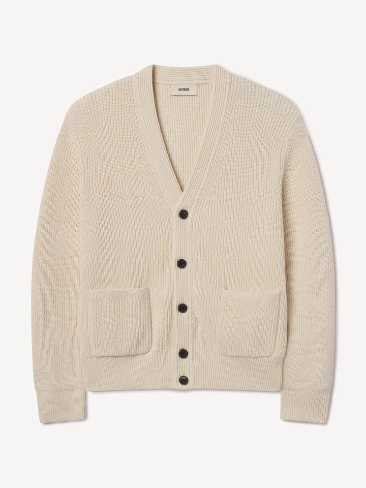 Seafarer Cotton Rib Cardigan