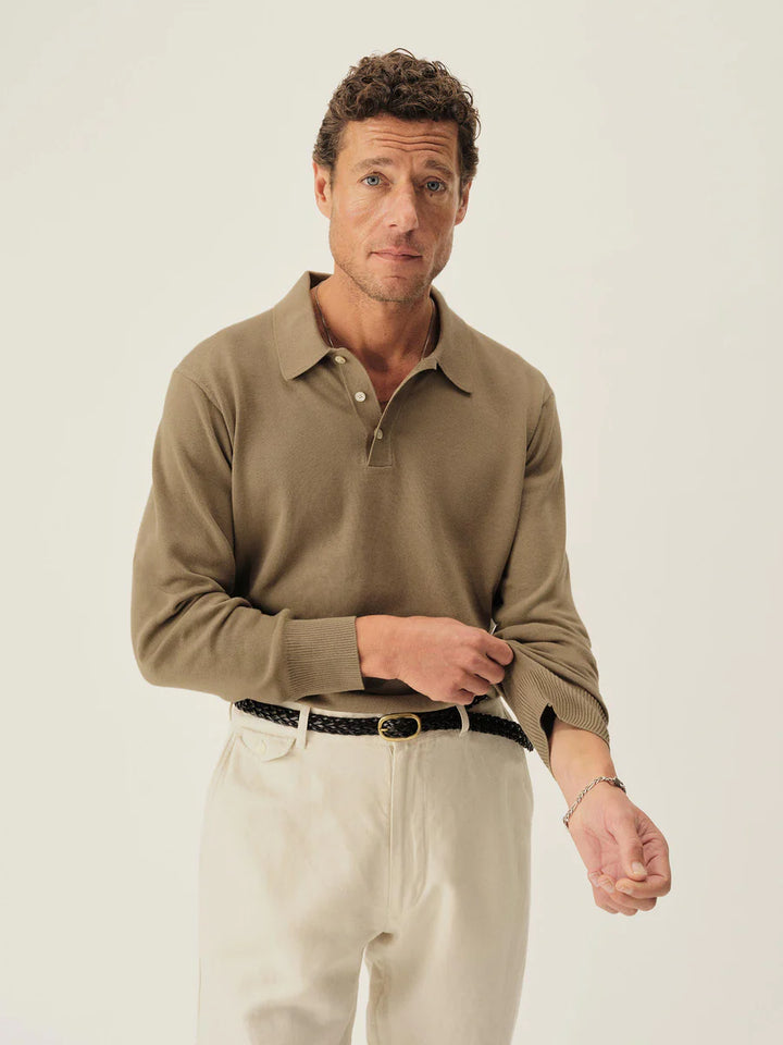 Como Cashmere L/S Polo