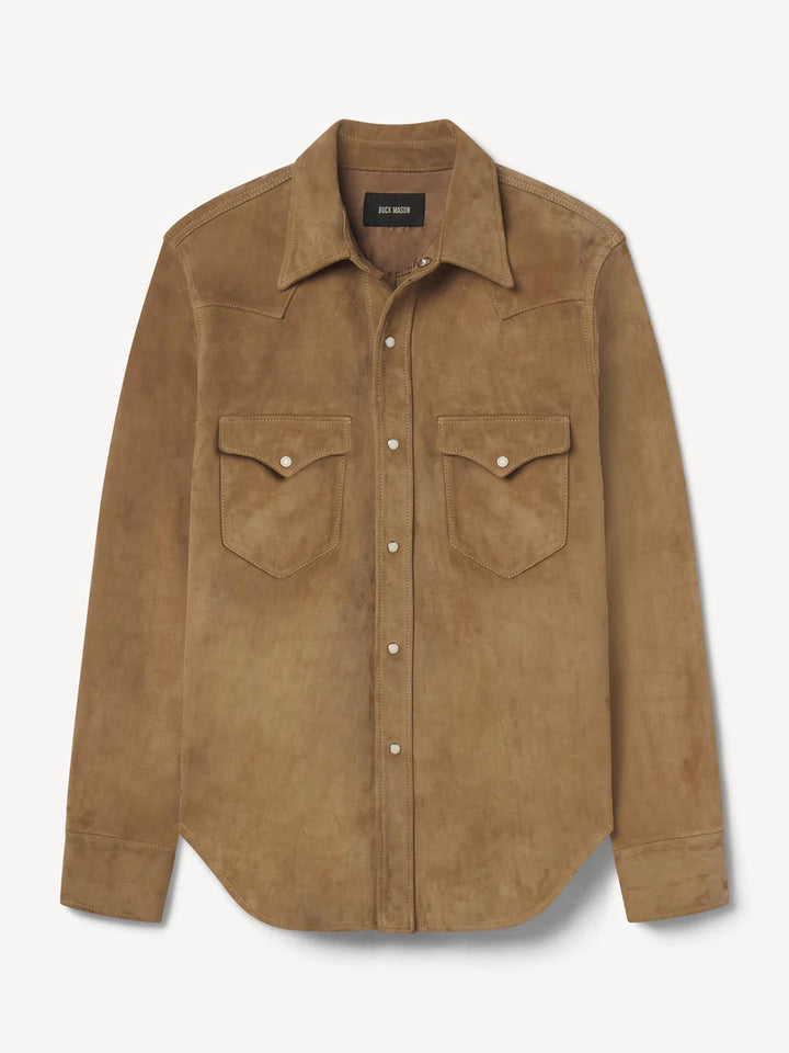 Panhandler Suede Western Shirt