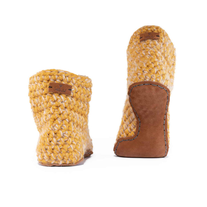 Butterscotch Wool Bamboo Bootie…
