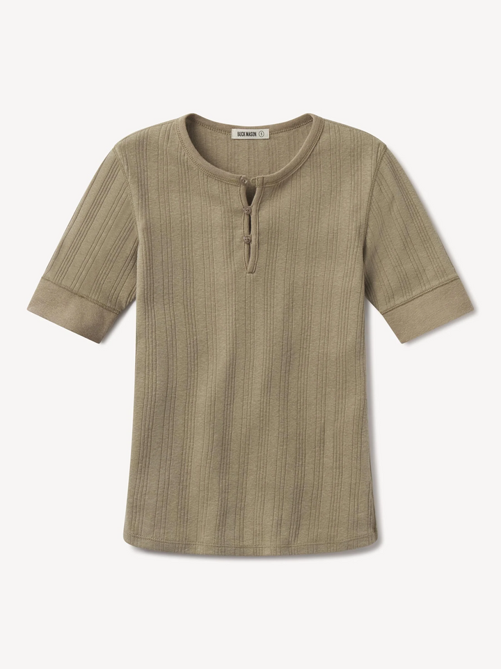 Heirloom Rib Base Henley