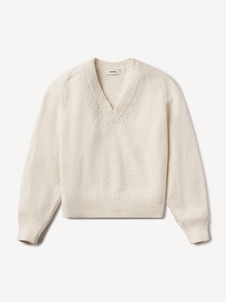 Soft Spun Boxy V-Neck