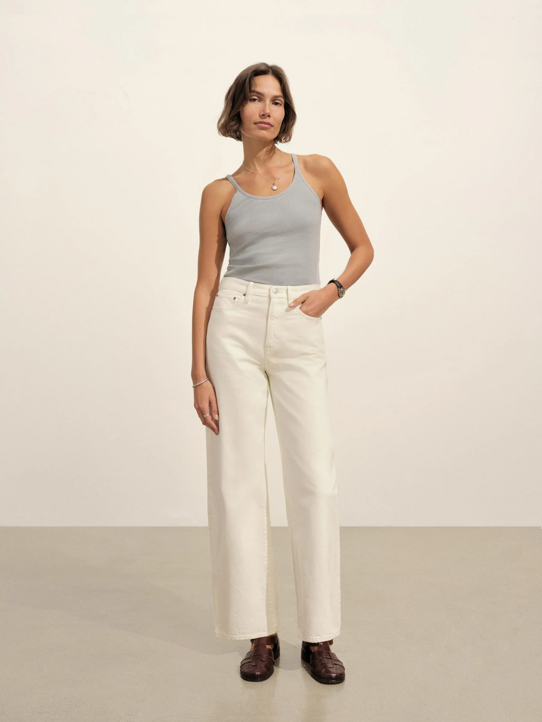 Heirloom Rib Scoop Tank