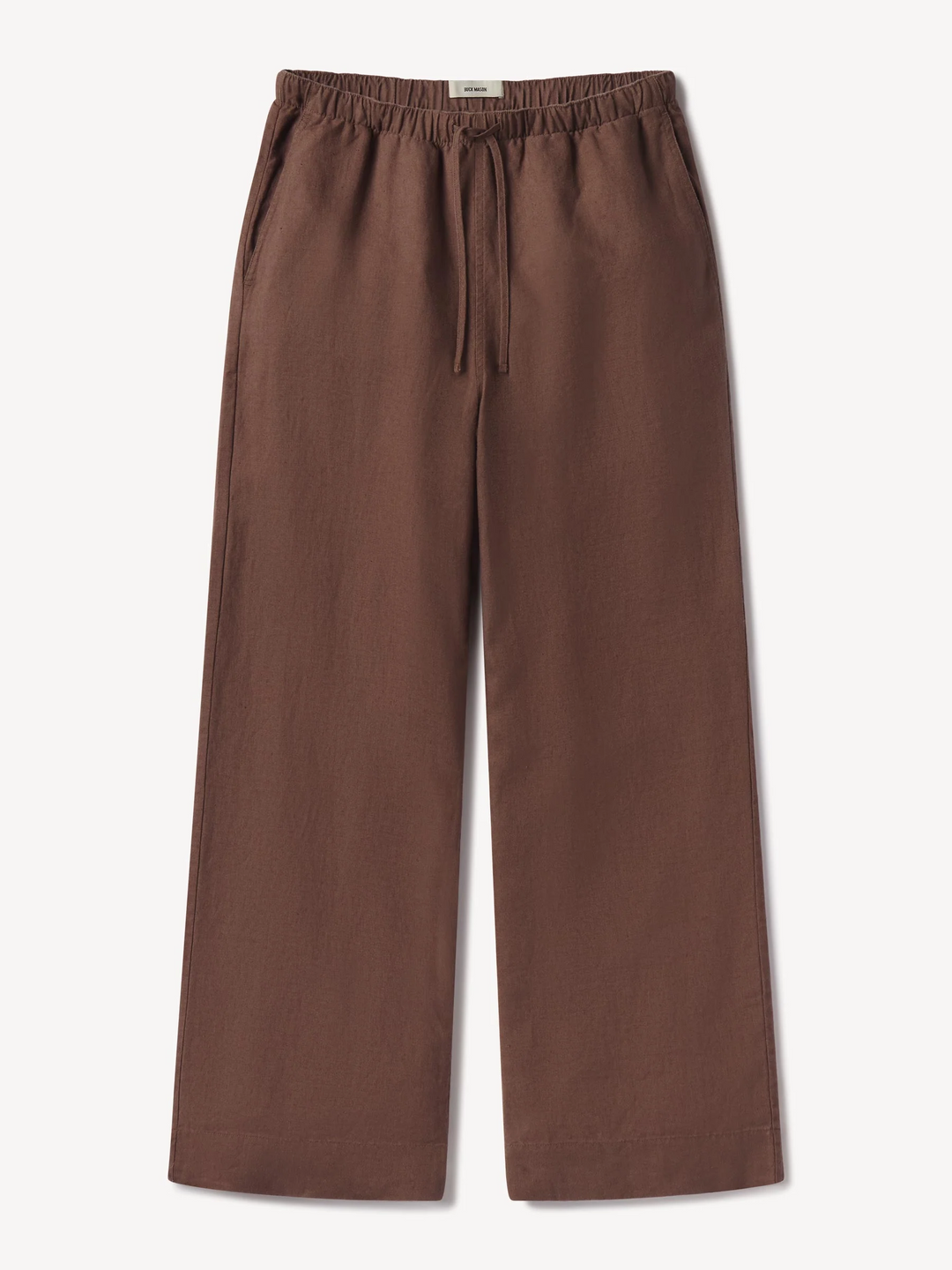 Crosshatch Linen Easy Pant