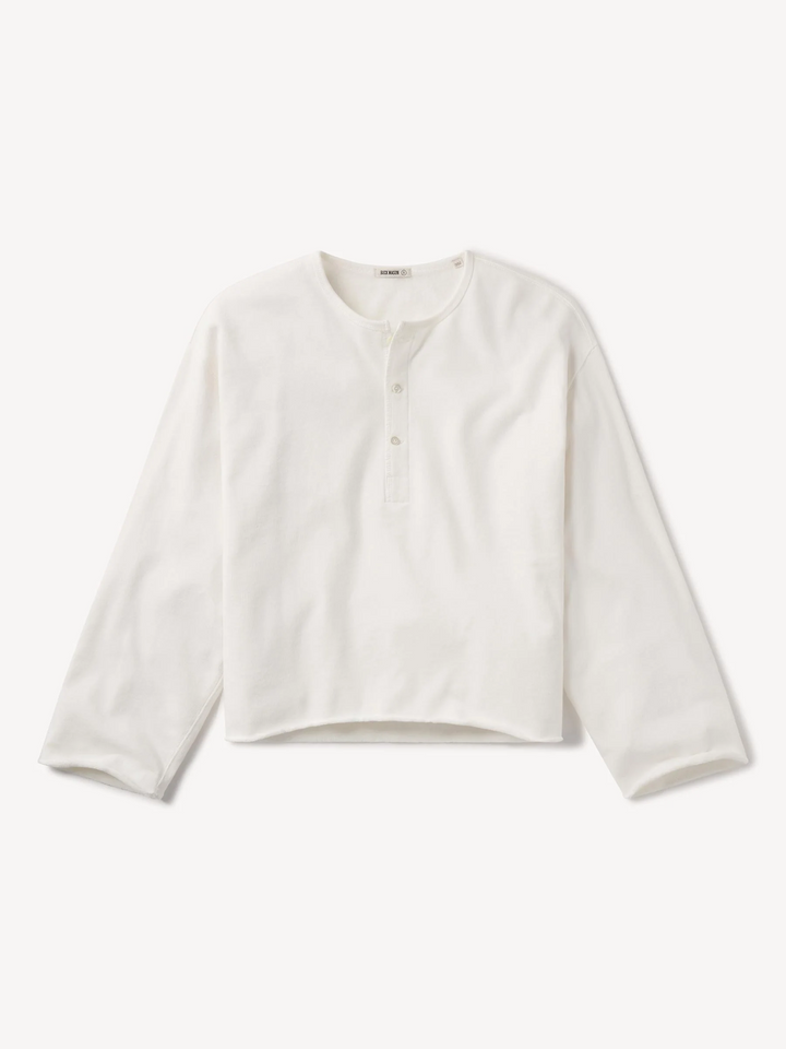 Tropez Terry Cloth Popover Henley