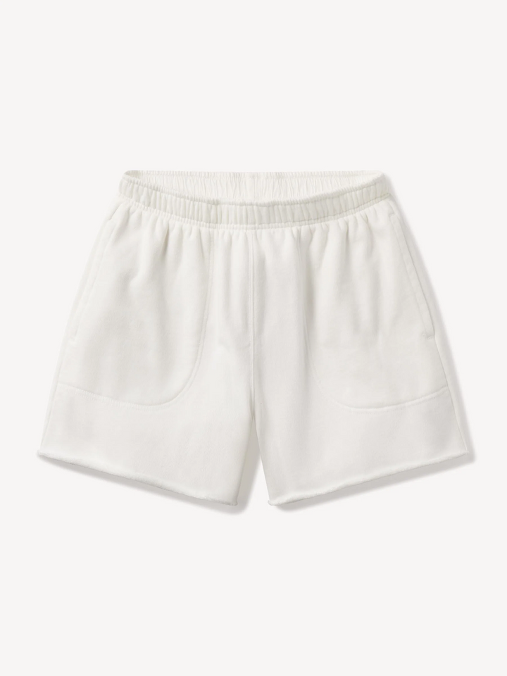 Tropez Terry Cloth Cut-Off Short