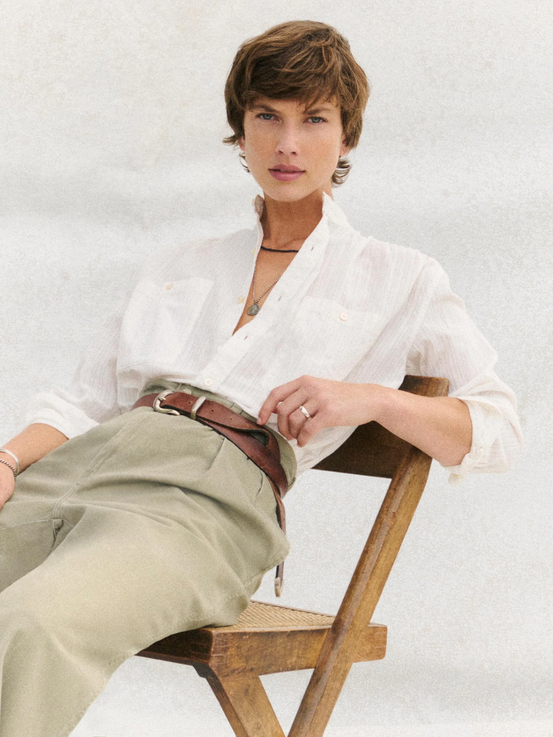 Cotton Dobby Studio Shirt