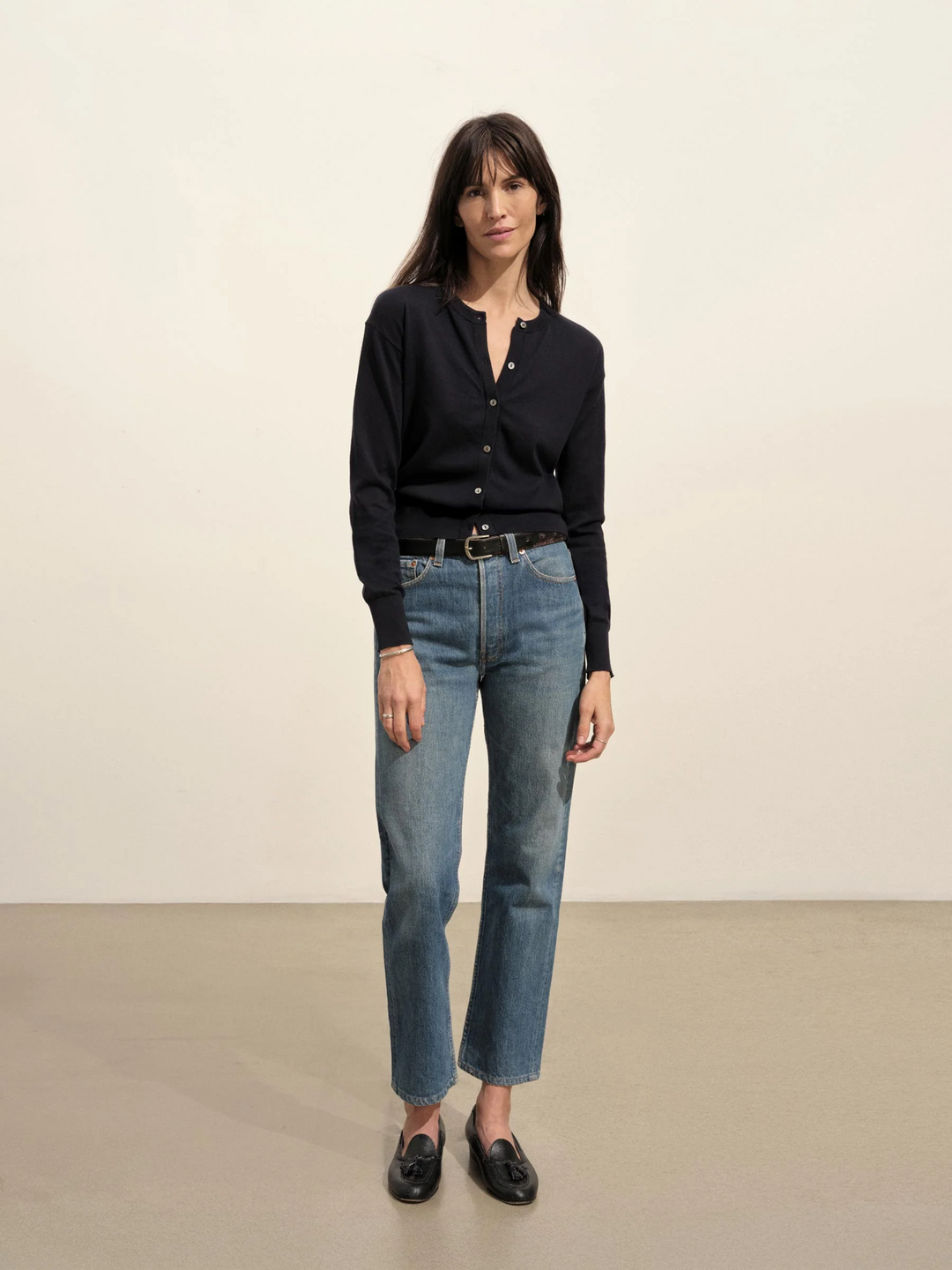 Featherweight Silk Cashmere Cardigan