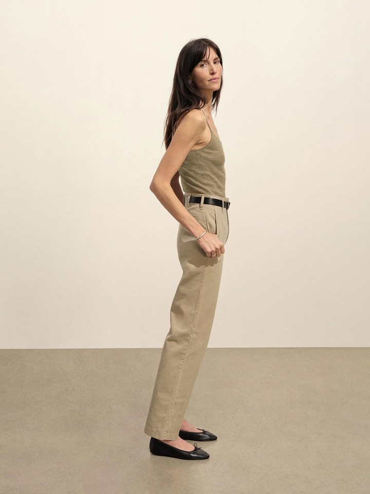 Coastal Linen Rib Camisole