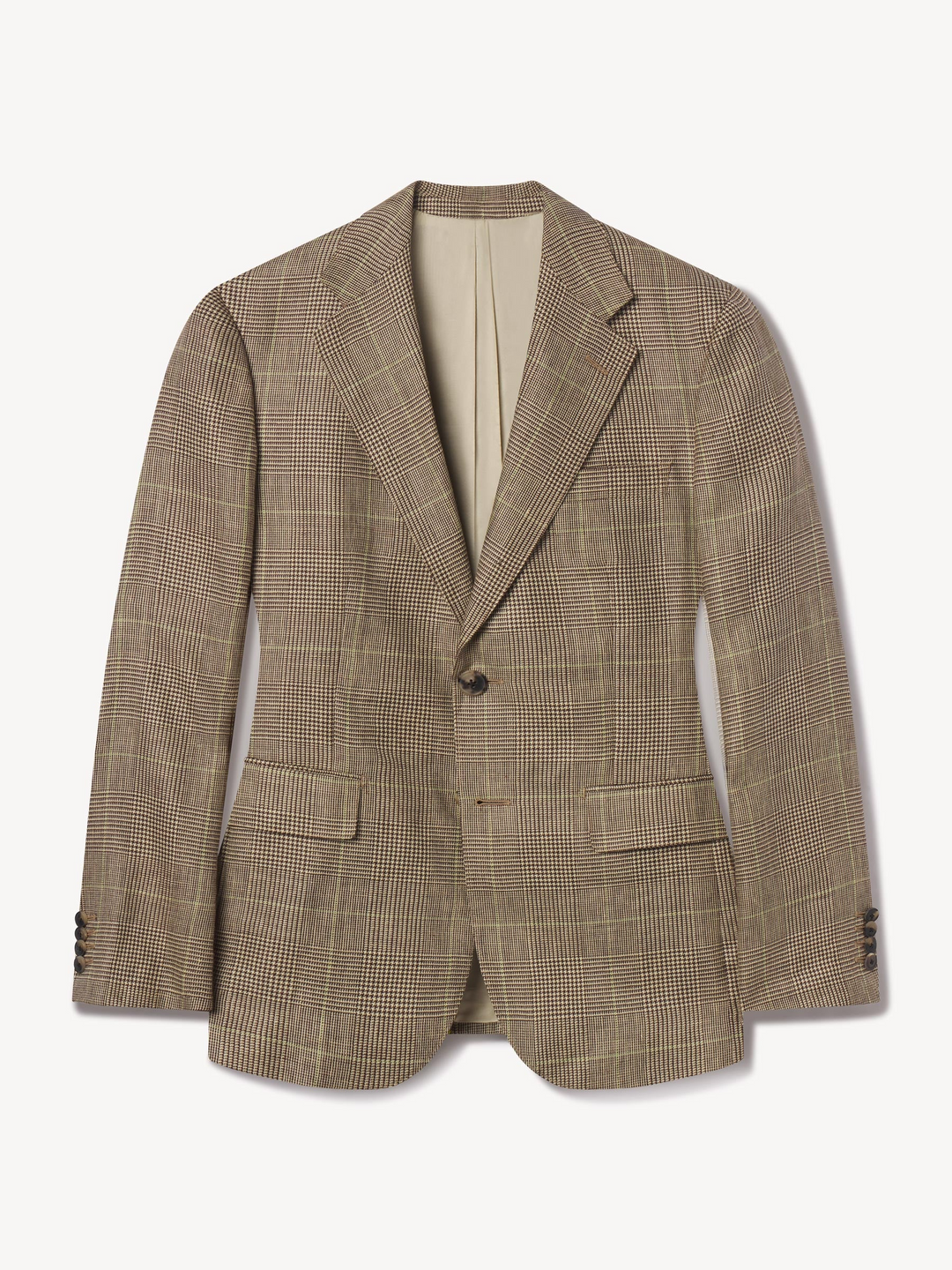 English Linen Wool Relaxed Blazer