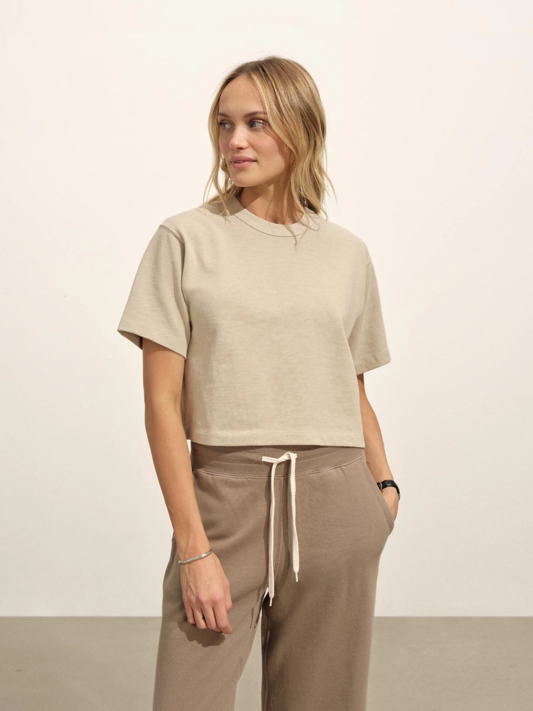 Field-Spec Boyfriend Crop Tee