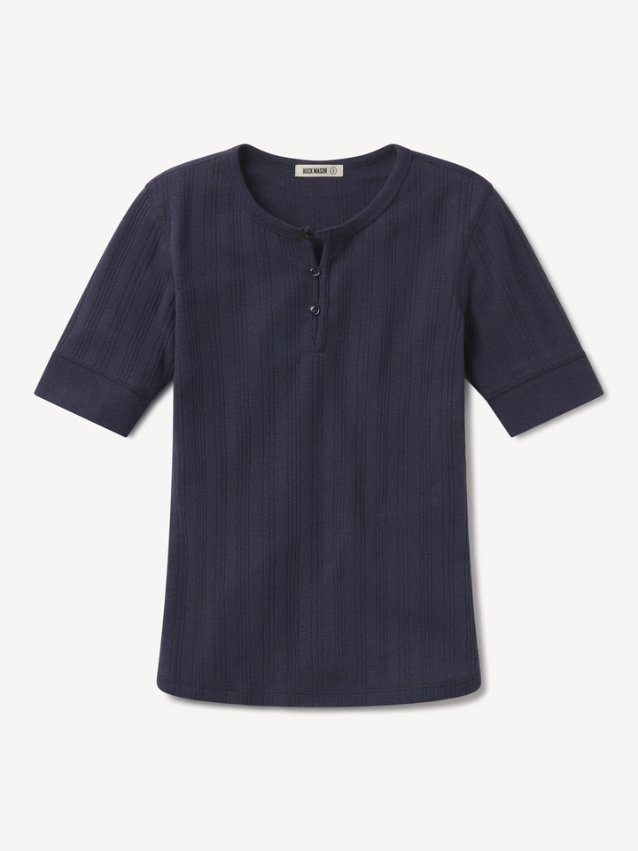Heirloom Rib Base Henley