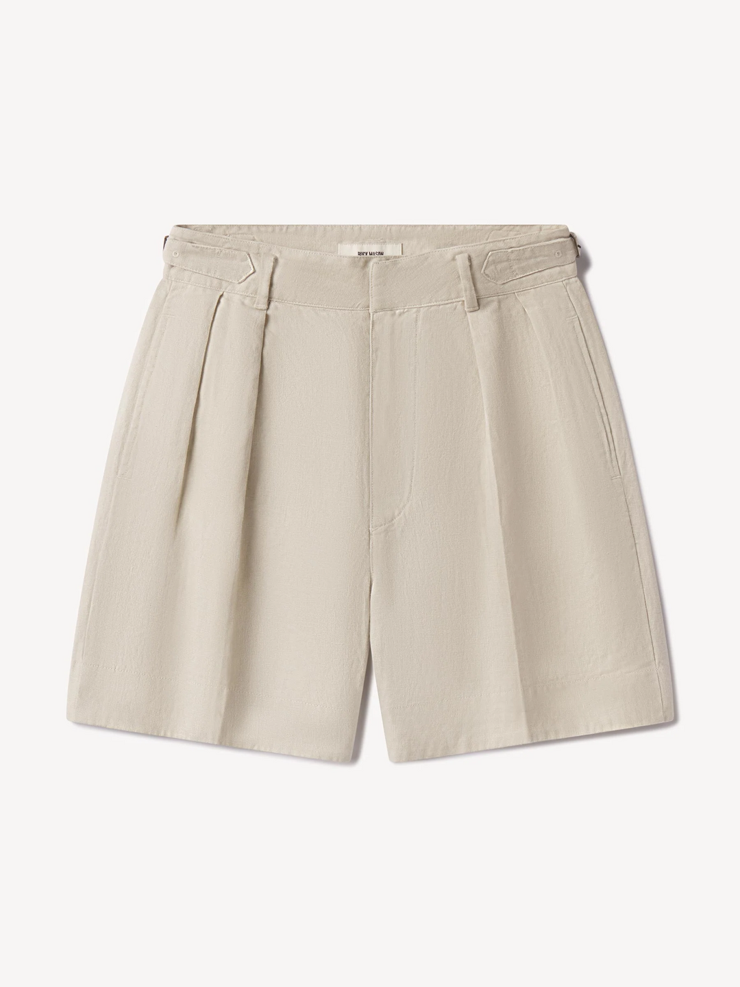 Riviera Linen Pleated Short