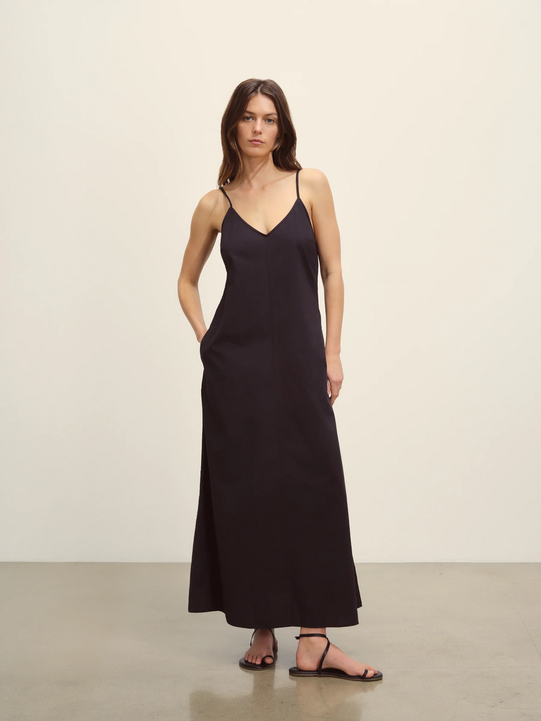 Mainstay Cotton Maxi Slip Dress