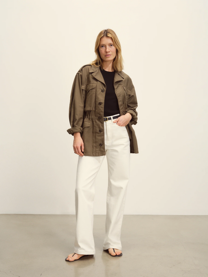 Reverse Sateen Field Jacket