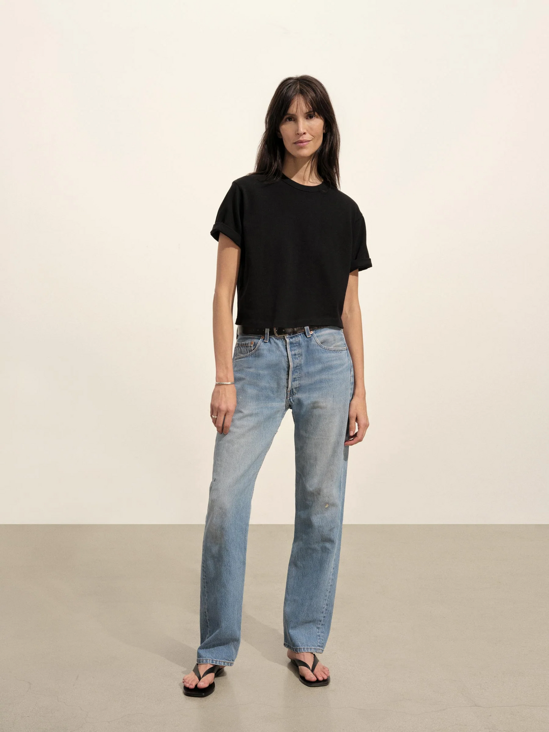 Field-Spec Boyfriend Crop Tee