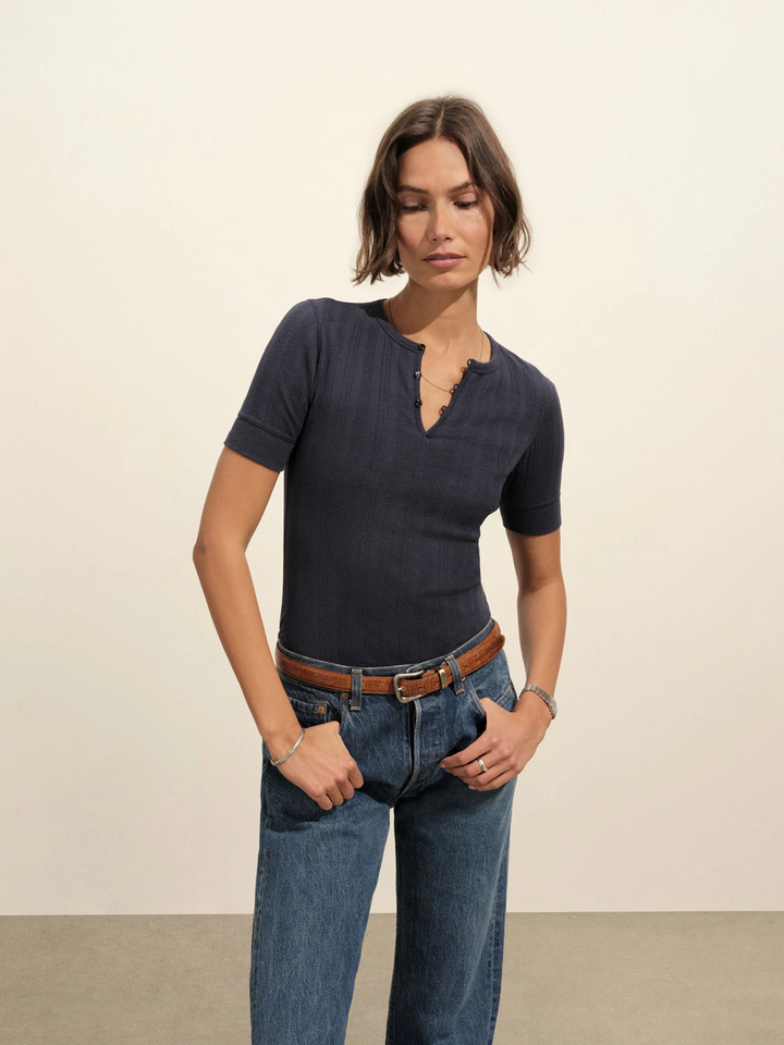 Heirloom Rib Base Henley