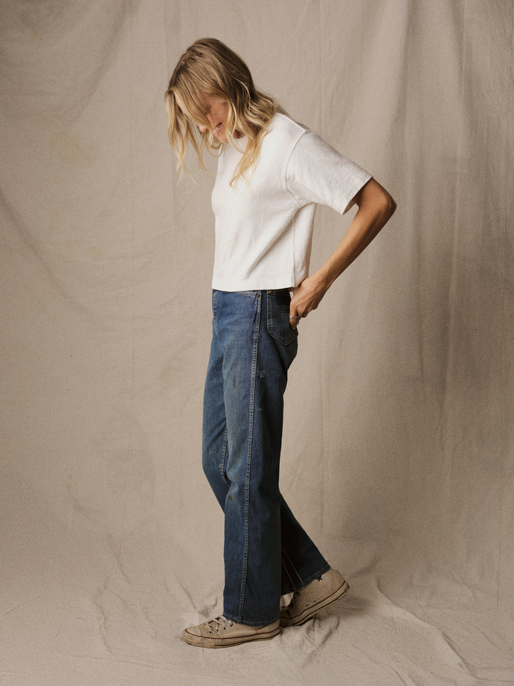 Field-Spec Boyfriend Crop Tee