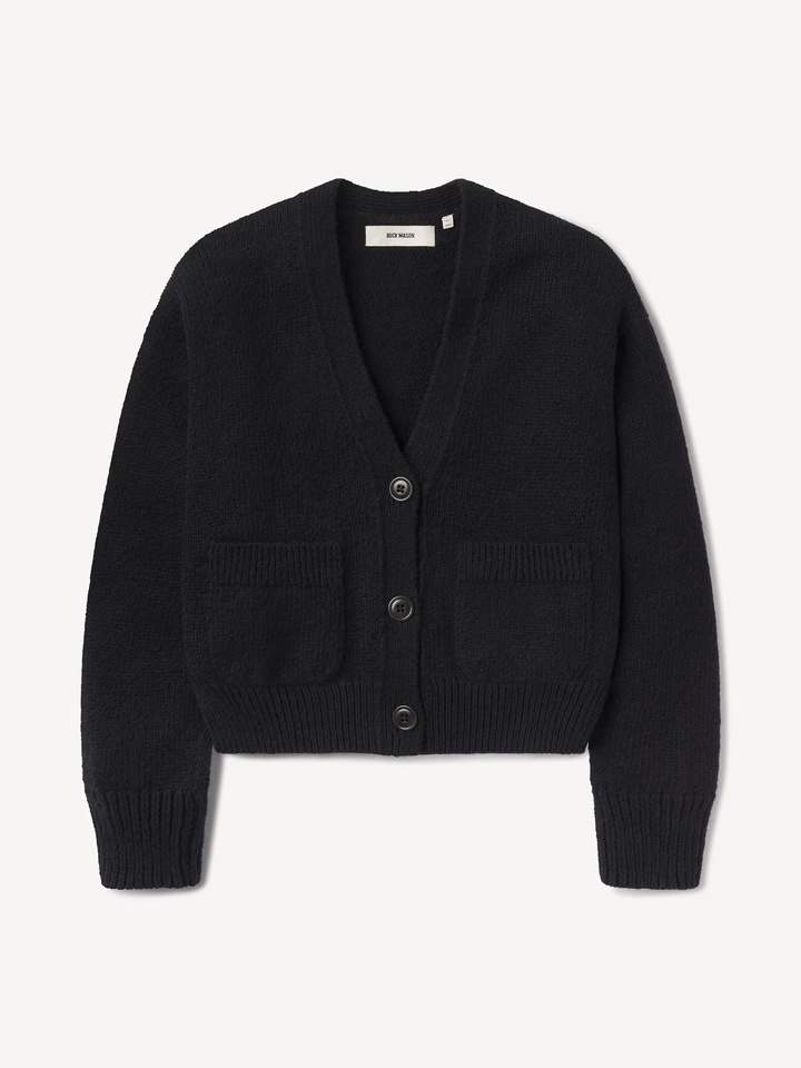 Soft Spun Cotton Boxy Cardigan