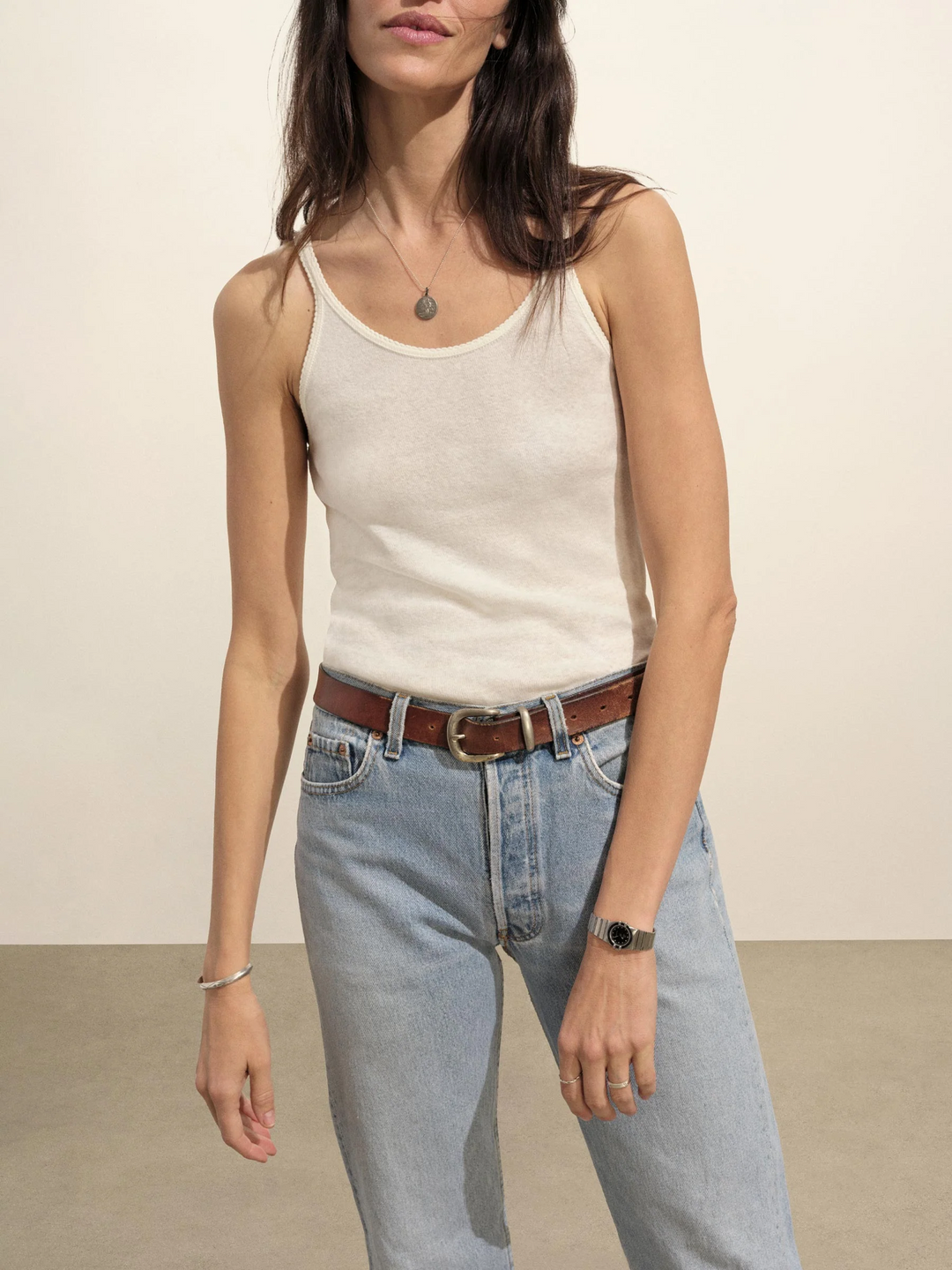 Heirloom Rib Scoop Tank
